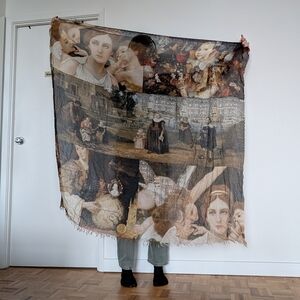 Limited Edition Suzi Roher Renaissance Art Print Shawl